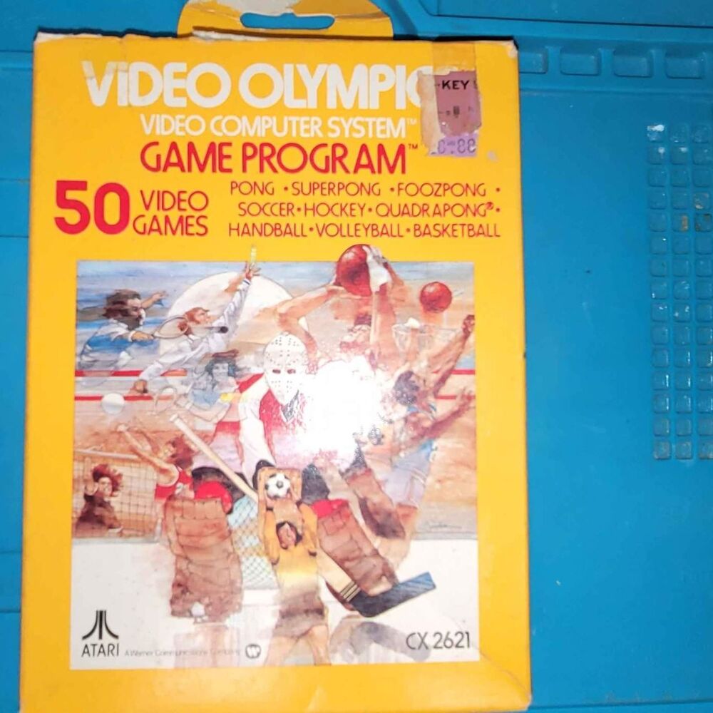 Video Olympics for Atari 2600 complete in box